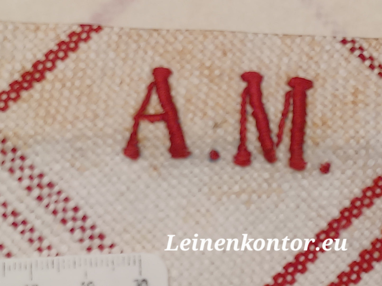G1.37 (64cm x 62cm) Halbleinenhandtücher Geschirrhandtuch Altes Bauerleinen Landhaus Leinenstoff Leinenhandtücher