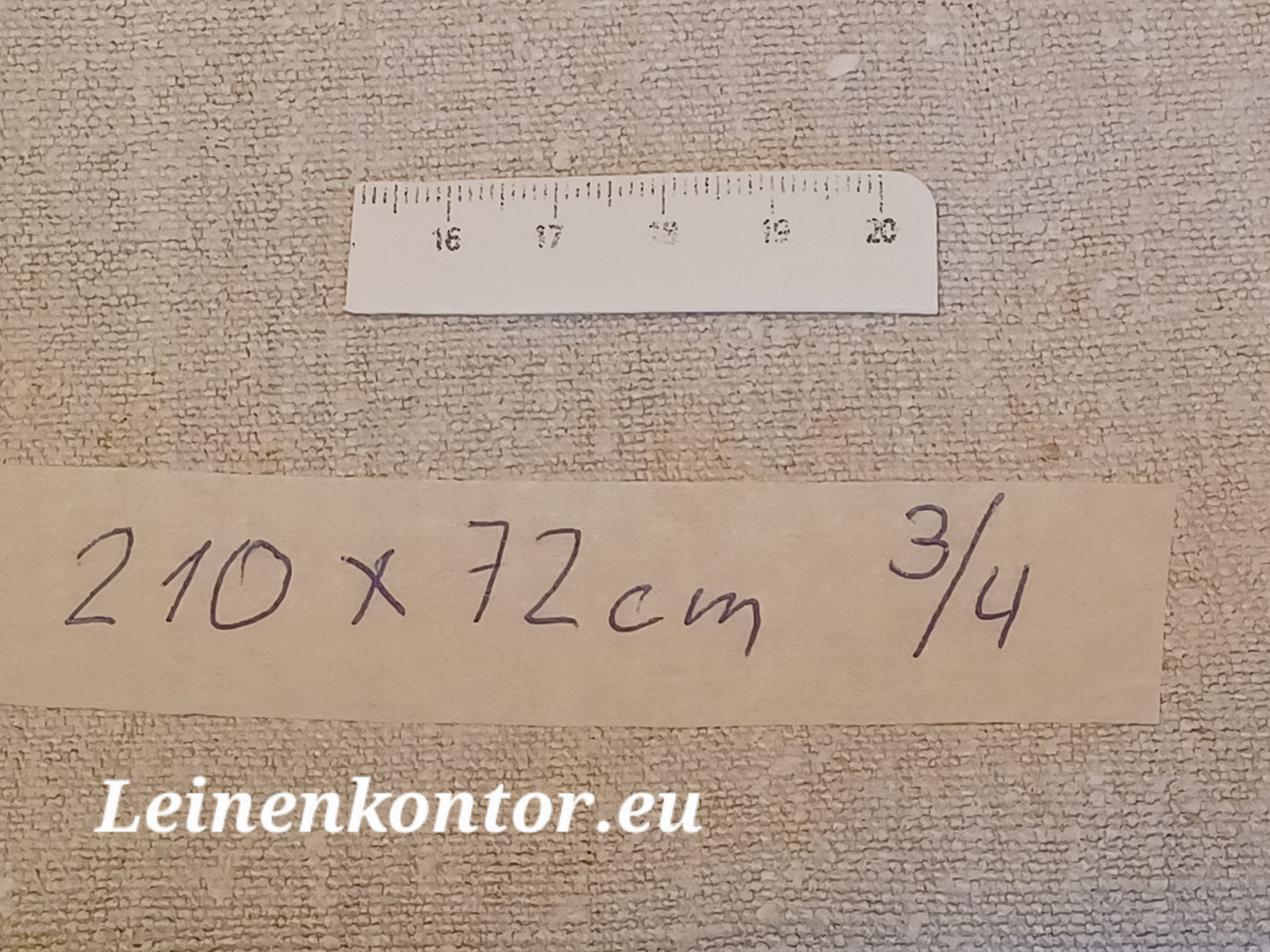 Konv. 01.03 (4 Teile) Leinen Landhaus Leinenstoff Leinenballen Bauernleinen