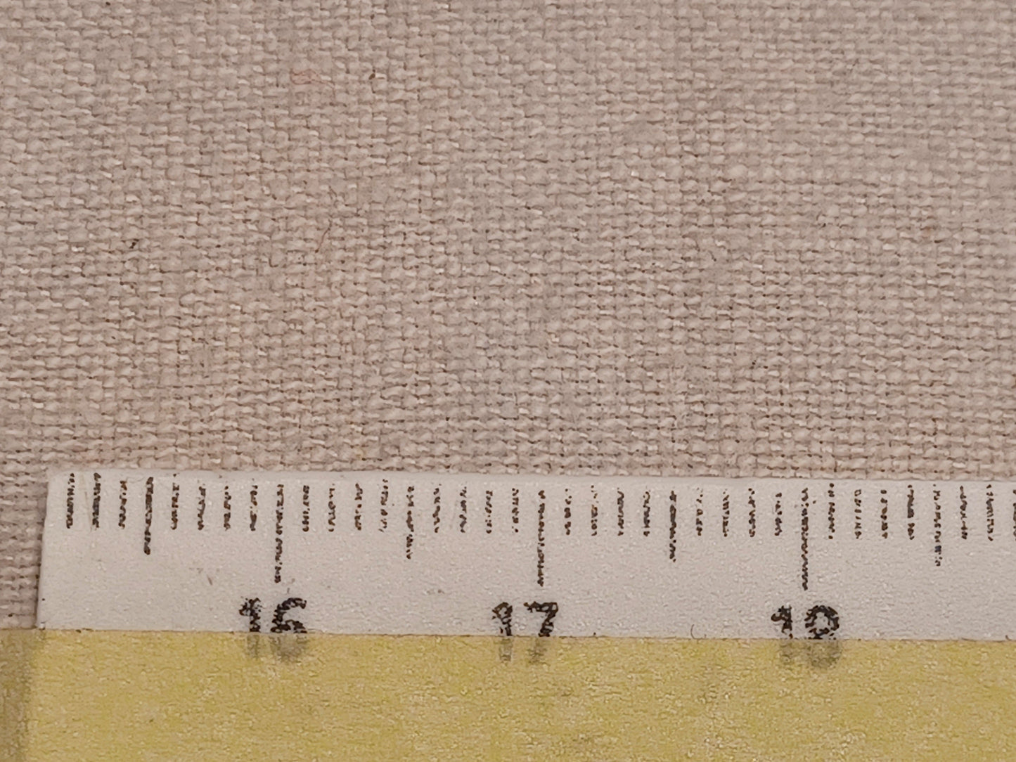 12.07 (12,5m x 0,72m x 0,55mm) Altes Bauern Leinen Landhaus Leinenstoff Leinenballen