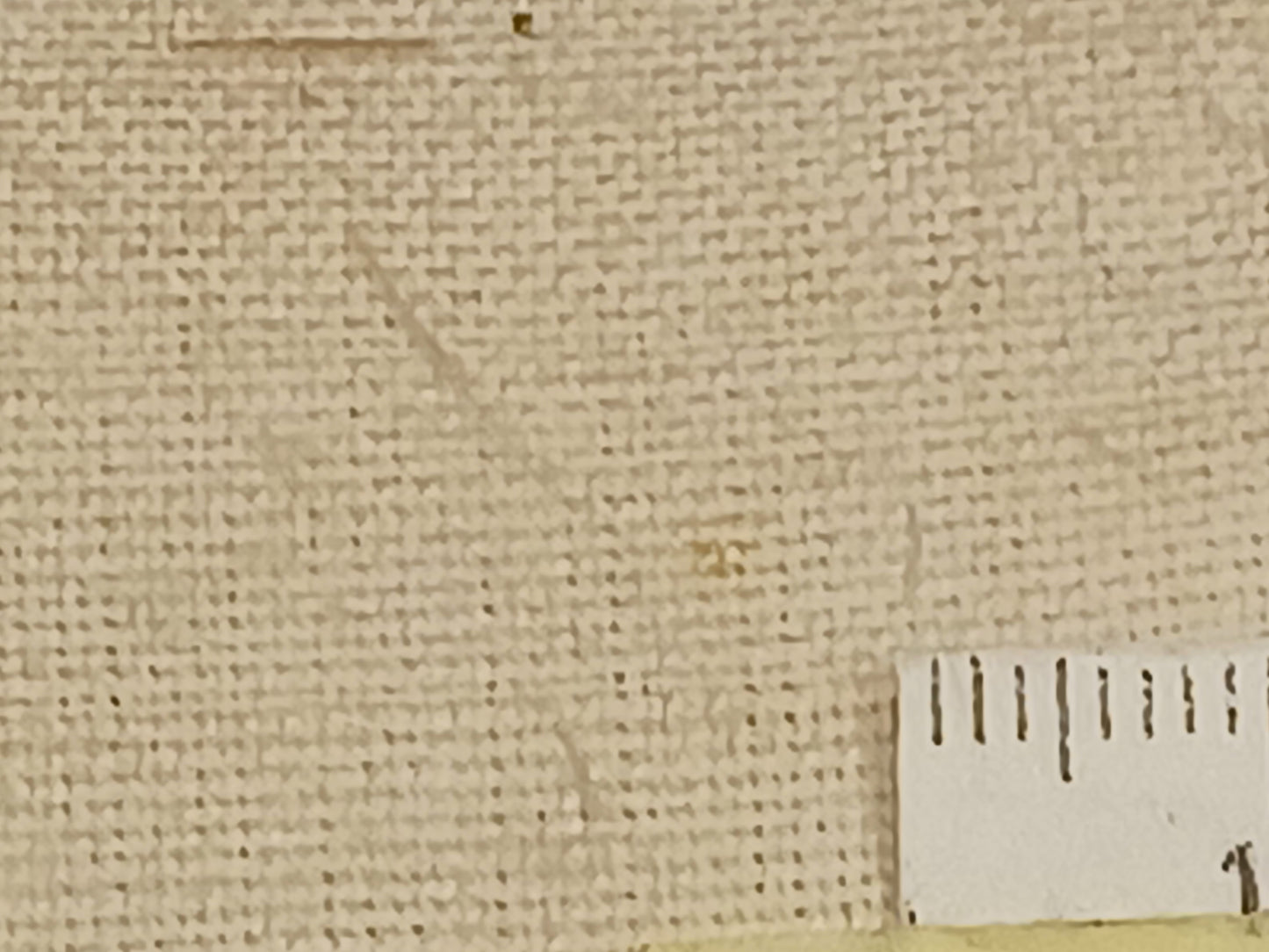 14.02 (8,20m x 0,73m x 0,45mm) Altes Bauern Leinen Landhaus Leinenstoff Leinenballen