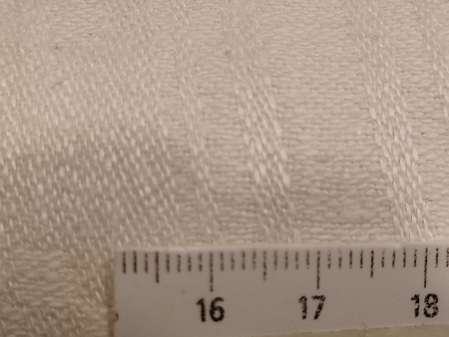 16.06 (6,7m x 0,44m x 0,7mm) Damast Altes Bauern Leinen Landhaus Leinenstoff Leinenballen