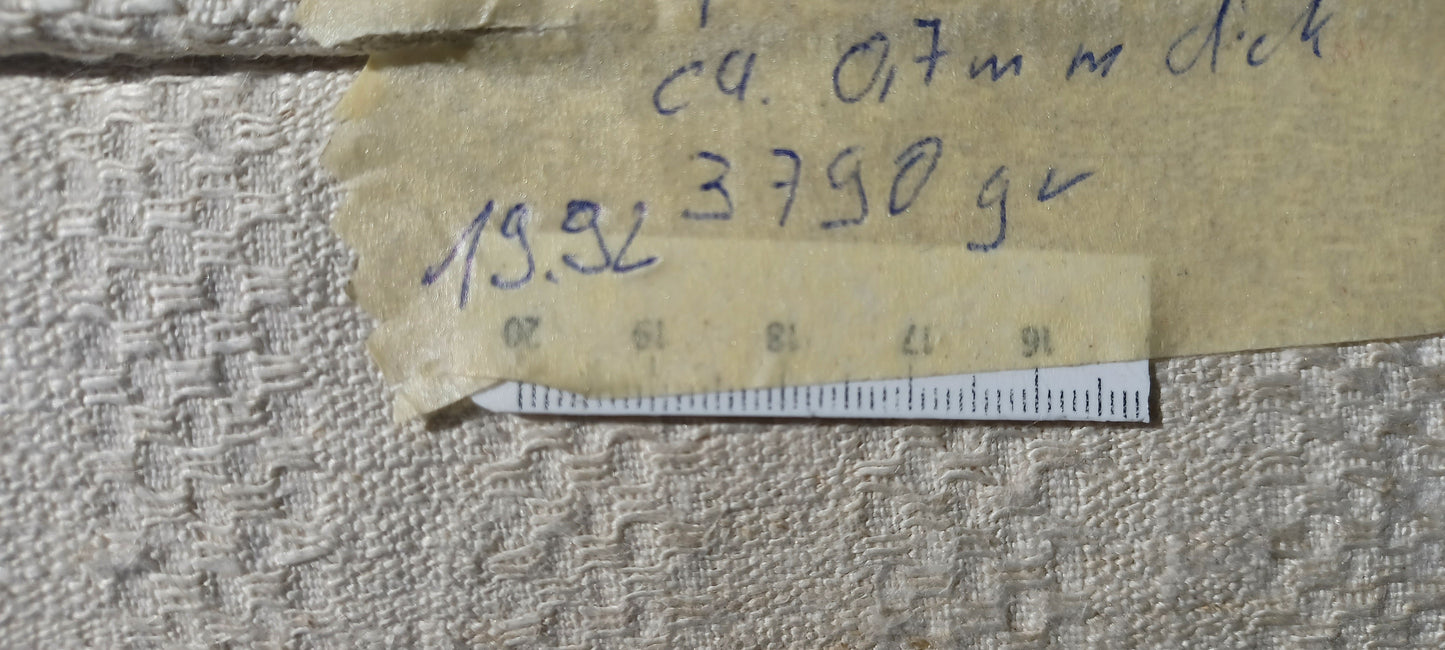 19.92 (25,1m x 0,43m x 0,7mm) Leinenballen Leinen Landhaus Leinenstoff Bauernleinen
