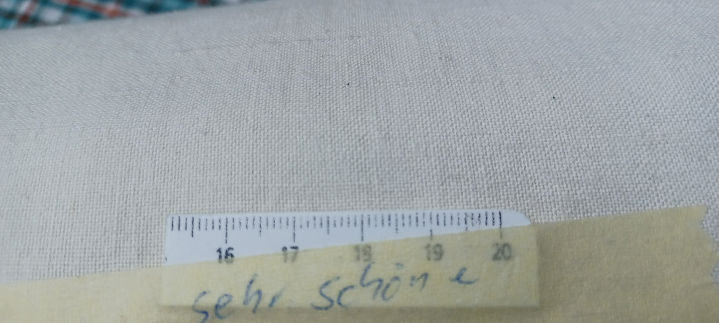 20.19 (17,7m x 0,66m x 0,45mm) Leinenballen Leinen Landhaus Leinenstoff Bauernleinen