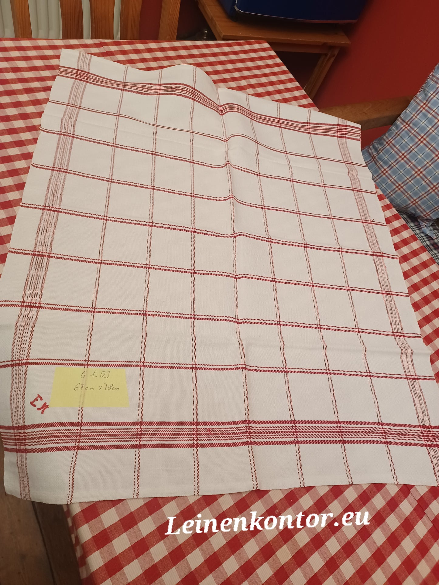 G1.09 (67cm x 78cm) Geschirrhandtuch Altes Bauerleinen Landhaus Leinenstoff Leinenhandtücher