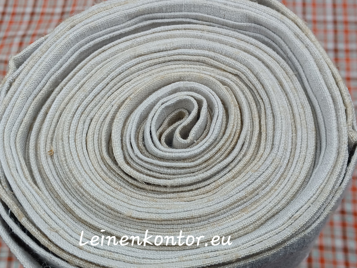 21.83 (7,9m x 0,70m x 0,55mm) Altes Bauernleinen Landhaus Leinenstoff Leinenballen