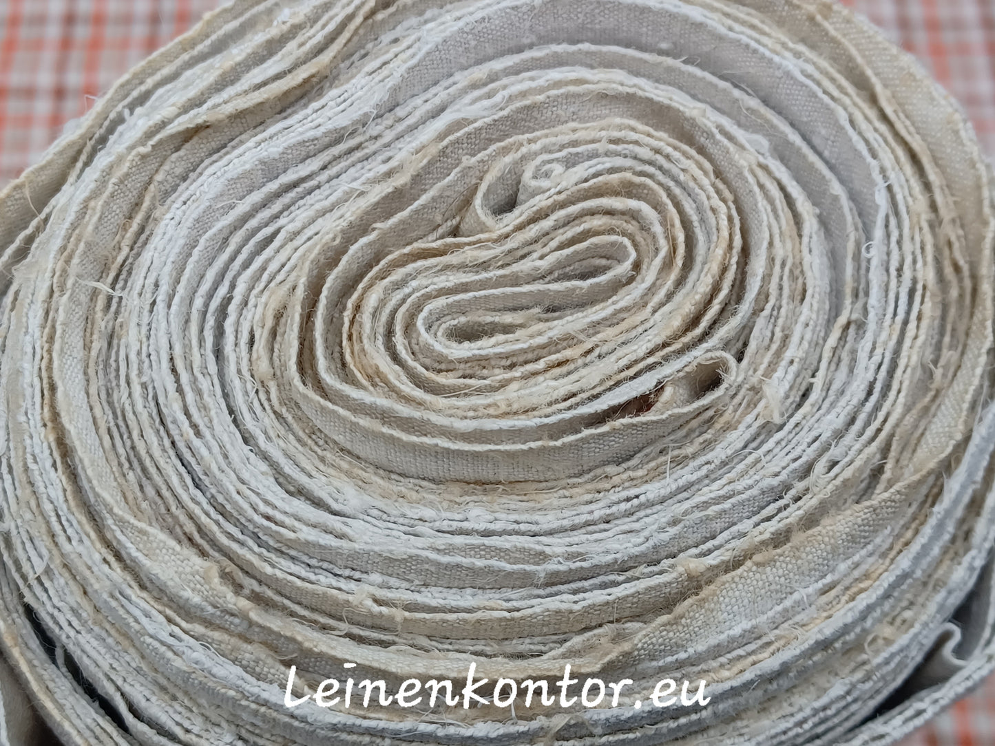 21.87 (8,1m x 0,71m x 0,55mm) Altes Bauernleinen Landhaus Leinenstoff Leinenballen