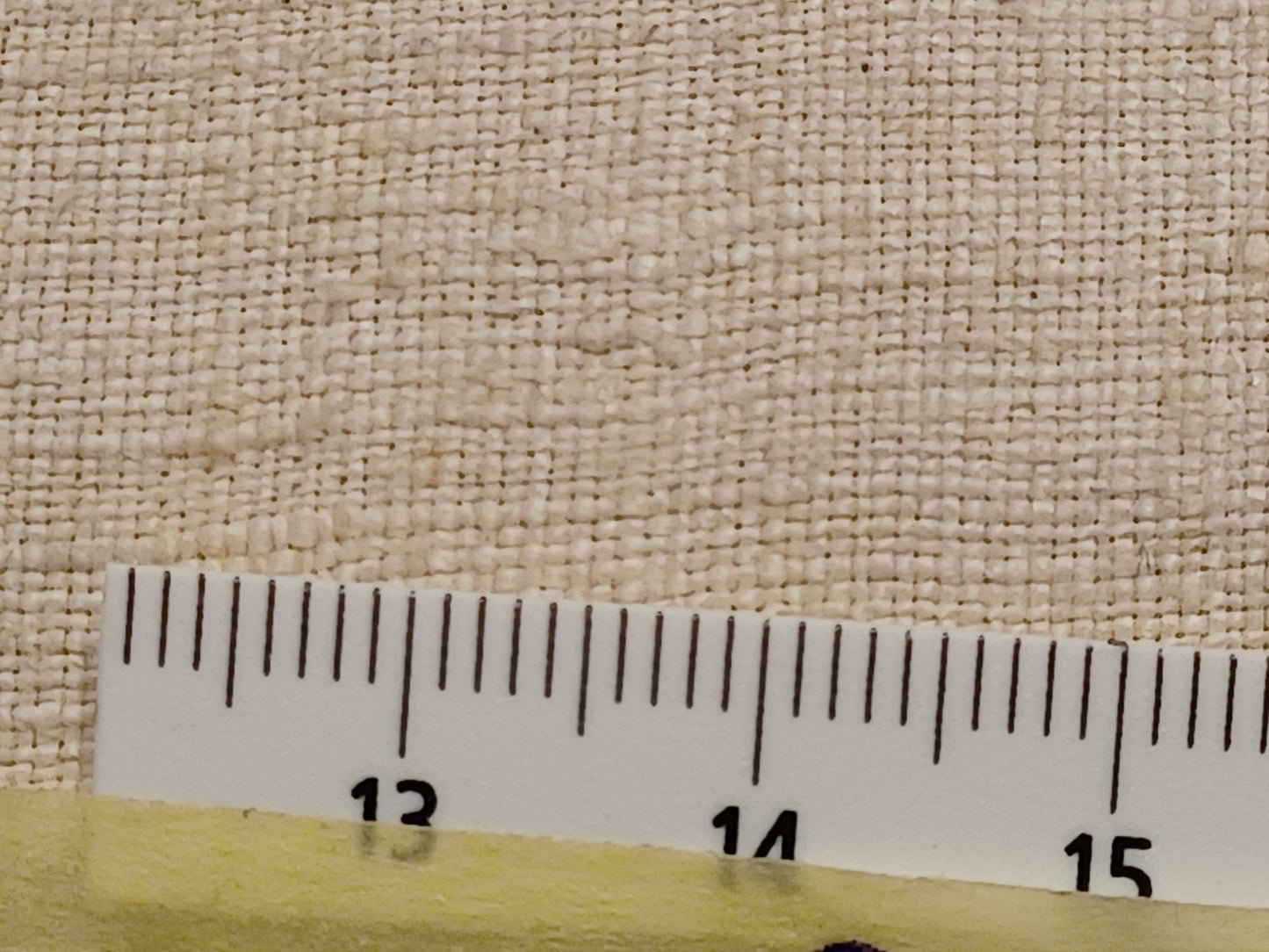 19.14 (8,80m x 0,68m x 0,60mm) Altes Bauern Leinen Landhaus Leinenstoff Leinenballen