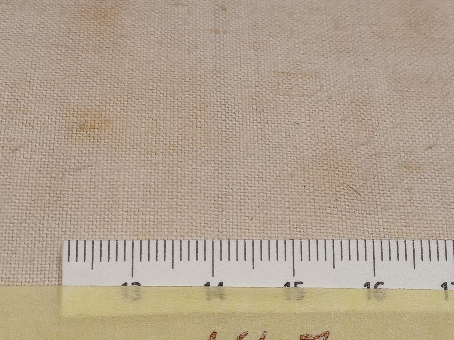 19.14 (8,80m x 0,68m x 0,60mm) Altes Bauern Leinen Landhaus Leinenstoff Leinenballen