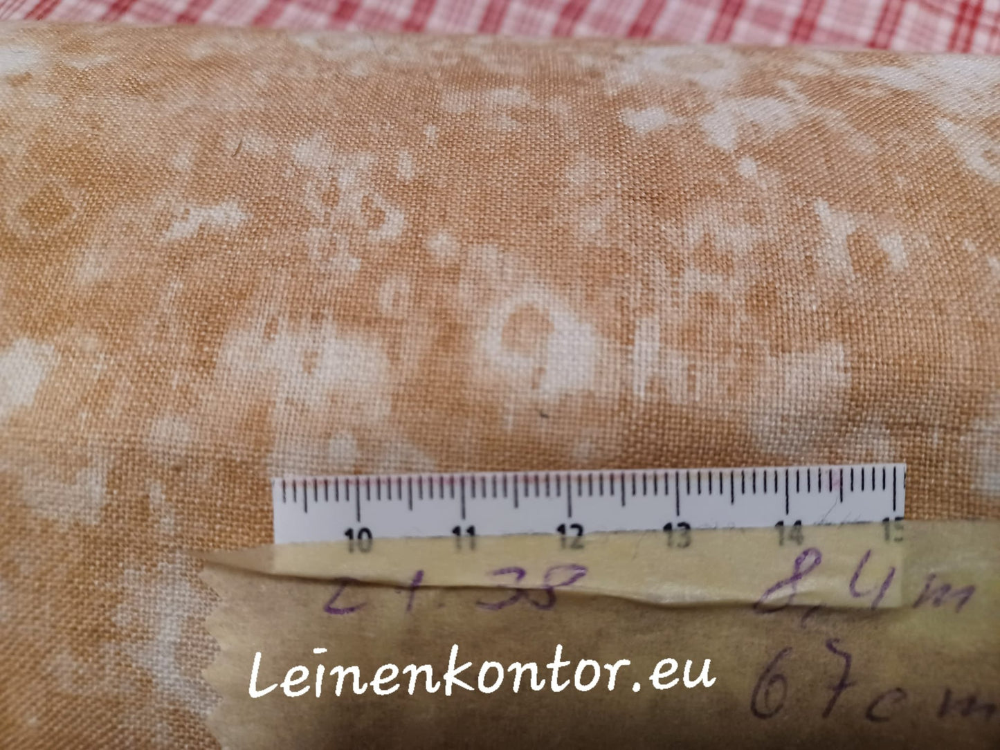 21.38 (8,4m x 0,67m x 0,5mm) Bauernleinen Linnen Leinenballen Leinen Landhaus Leinenstoff