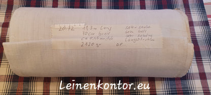 20.72 (11,3m x 0,70m x 0,45mm) Leinenballen Leinen Landhaus Leinenstoff Bauernleinen