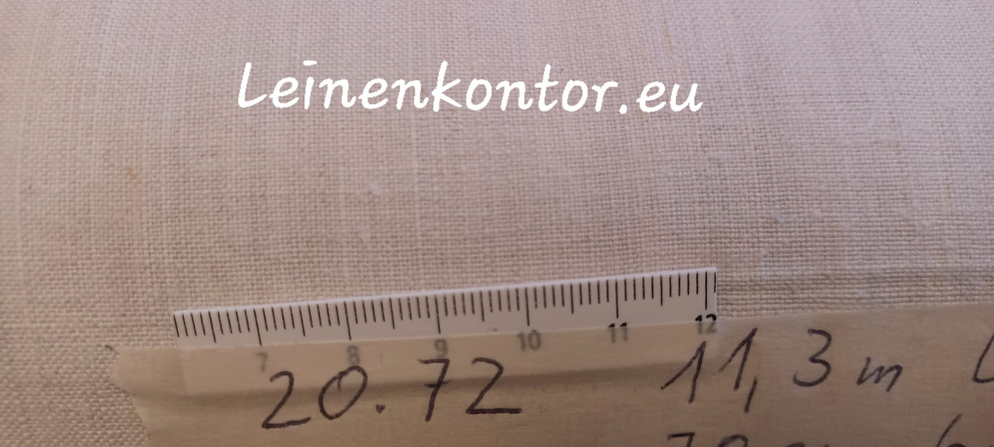 20.72 (11,3m x 0,70m x 0,45mm) Leinenballen Leinen Landhaus Leinenstoff Bauernleinen