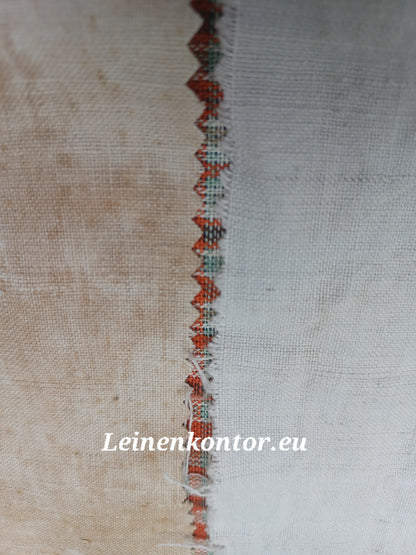 27.81 (24m x 0,67m x 0,35mm) Altes Bauernleinen Landhaus Leinenstoff Leinenballen
