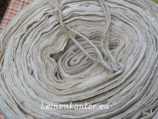 22.81 (14,7m x 0,74m x 0,45mm) Altes Bauernleinen Landhaus Leinenstoff Leinenballen