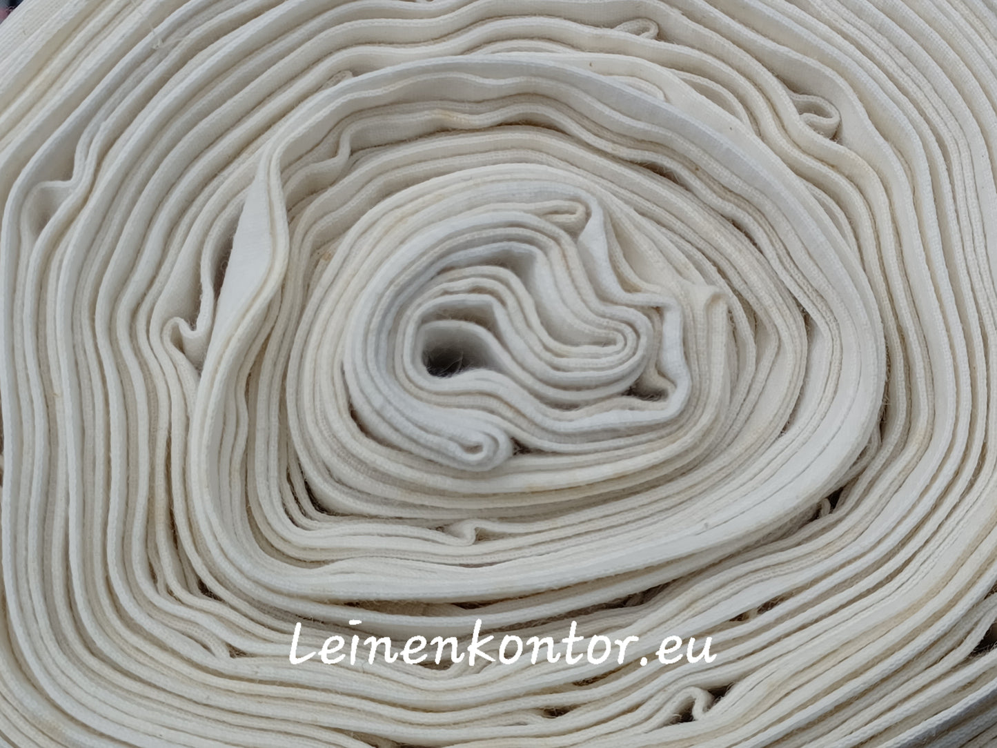 24.16 (15,3m x 0,72m x 0,35mm, 1820gr) Halbleinen Landhaus Leinenstoff Leinenballen