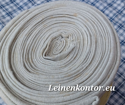 27.70 (16,6m x 0,49m x 0,6mm) Altes Bauernleinen Landhaus Leinenstoff Leinenballen