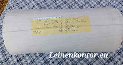 27.80 (12m x 0,66m x 0,5mm) Halbleinen Altes Bauernleinen Landhaus Leinenstoff Leinenballen