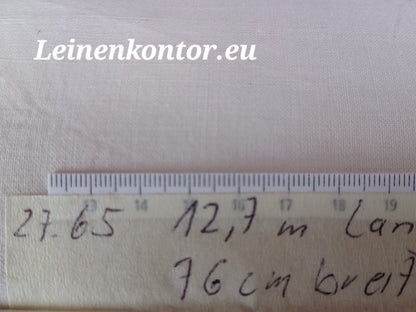 27.65 12,7m x 0,76m x 0,5mm) Altes Bauernleinen Landhaus Leinenstoff Leinenballen
