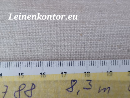 27.88 (8,3m x 0,61m x 0,9mm) Altes Bauernleinen Landhaus Leinenstoff Leinenballen