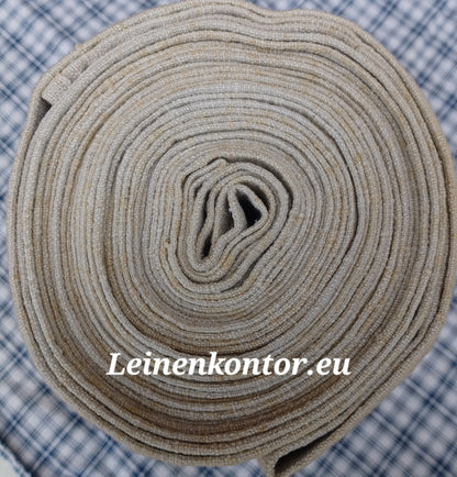 27.88 (8,3m x 0,61m x 0,9mm) Altes Bauernleinen Landhaus Leinenstoff Leinenballen