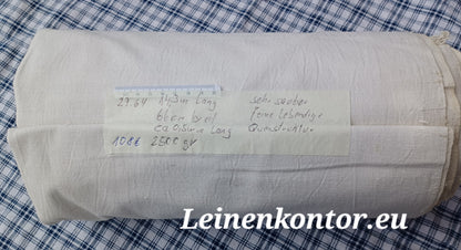 27.64 (14,3m x 0,66m x 0,5mm) Altes Bauernleinen Landhaus Leinenstoff Leinenballen