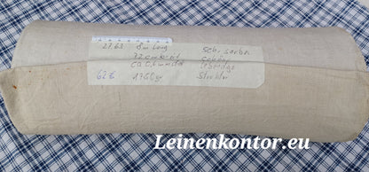 27.63 (8m x 0,72m x 0,6mm) Altes Bauernleinen Landhaus Leinenstoff Leinenballen