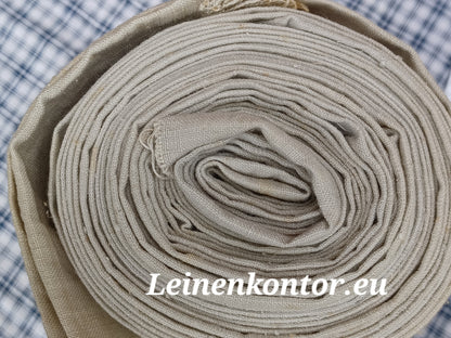 27.63 (8m x 0,72m x 0,6mm) Altes Bauernleinen Landhaus Leinenstoff Leinenballen