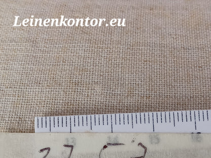 27.57 8m x 0,73m x 0,5mm) Altes Bauernleinen Landhaus Leinenstoff Leinenballen