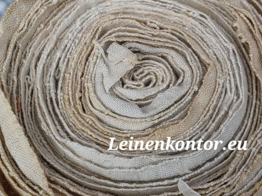 27.57 8m x 0,73m x 0,5mm) Altes Bauernleinen Landhaus Leinenstoff Leinenballen