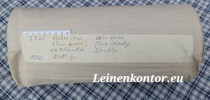 27.55 13,9m x 0,67m x 0,5mm) Altes Bauernleinen Landhaus Leinenstoff Leinenballen