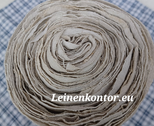 27.61 (8,8m x 0,67m x 0,5mm) Altes Bauernleinen Landhaus Leinenstoff Leinenballen