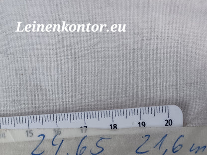 24.65 (21,6m x 0,66m x 0,45mm) Altes Bauernleinen Landhaus Leinenstoff Leinenballen