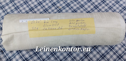 27.71 (6m x 0,67m x 0,4mm) Leinen Damast Altes Bauern Leinen Landhaus Leinenstoff Leinenballen