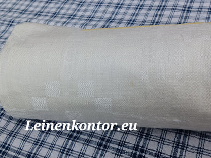 27.71 (6m x 0,67m x 0,4mm) Leinen Damast Altes Bauern Leinen Landhaus Leinenstoff Leinenballen