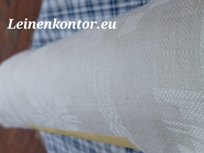 27.71 (6m x 0,67m x 0,4mm) Leinen Damast Altes Bauern Leinen Landhaus Leinenstoff Leinenballen