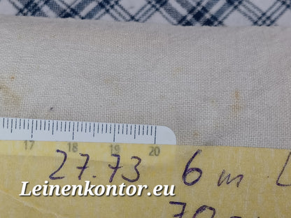 27.73 (6m x 0,70m x 0,5mm) Altes Bauern Leinen Landhaus Leinenstoff Leinenballen