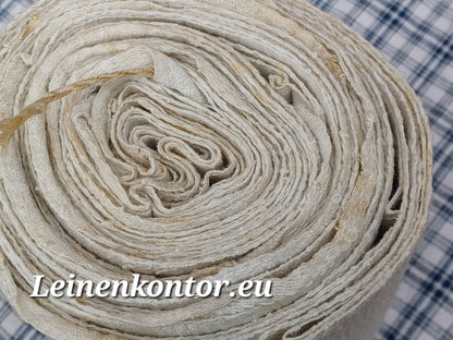 27.90 (6m x 0,44m x 0,7mm) Halbleinen Altes Bauernleinen Landhaus Leinenstoff Leinenballen