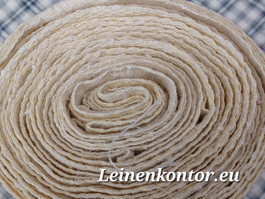 27.85 (4m x 0,49m x 0,85mm) Halbleinen Leinen Landhaus Leinenstoff Leinenballen
