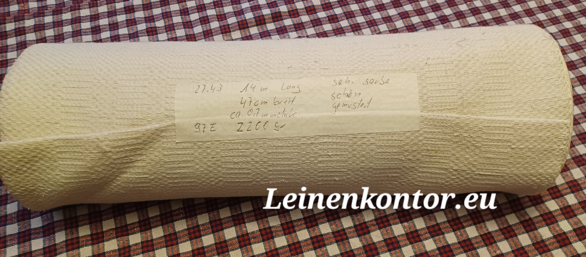 Bauernleinen Textur Vollansicht