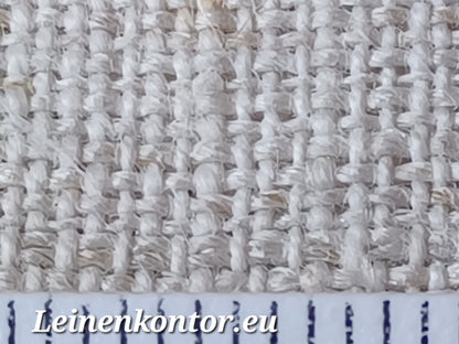 Schöne Leinenstruktur Textur mit Millimeterskala