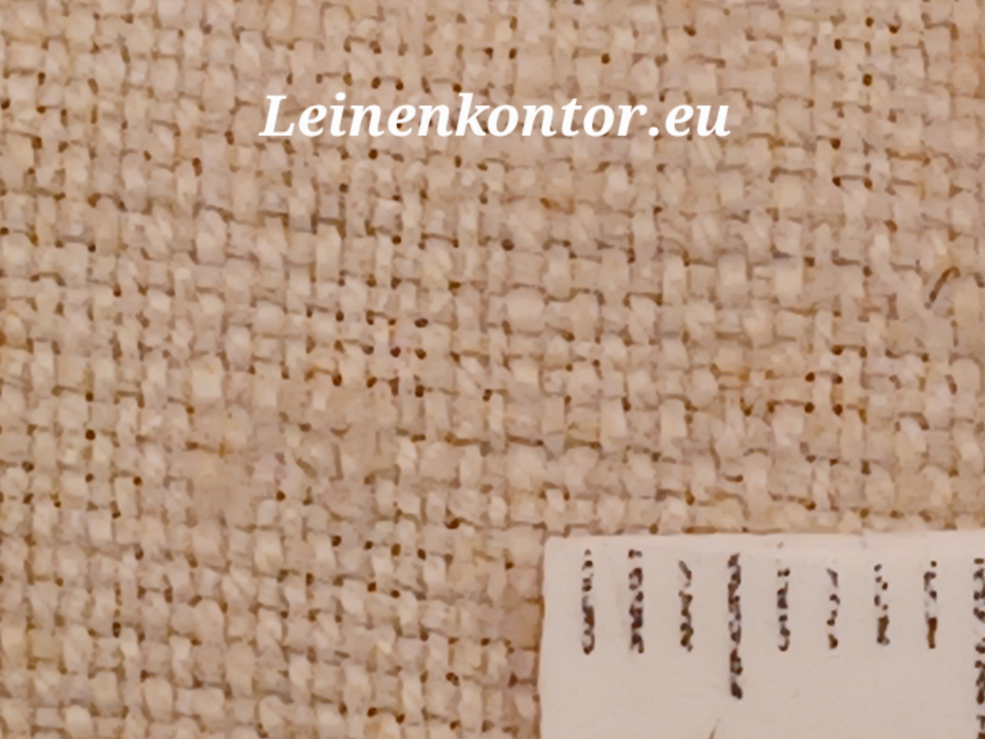 Leinenballen mit Millimeterskala 