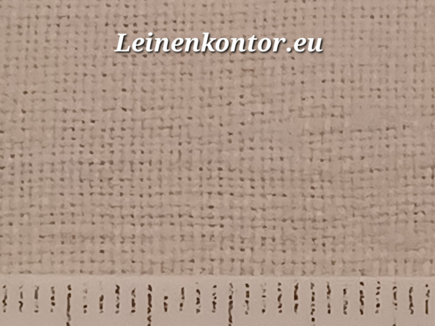 Leinenballen mit Millimeterskala 16 Fäden auf ein cm.