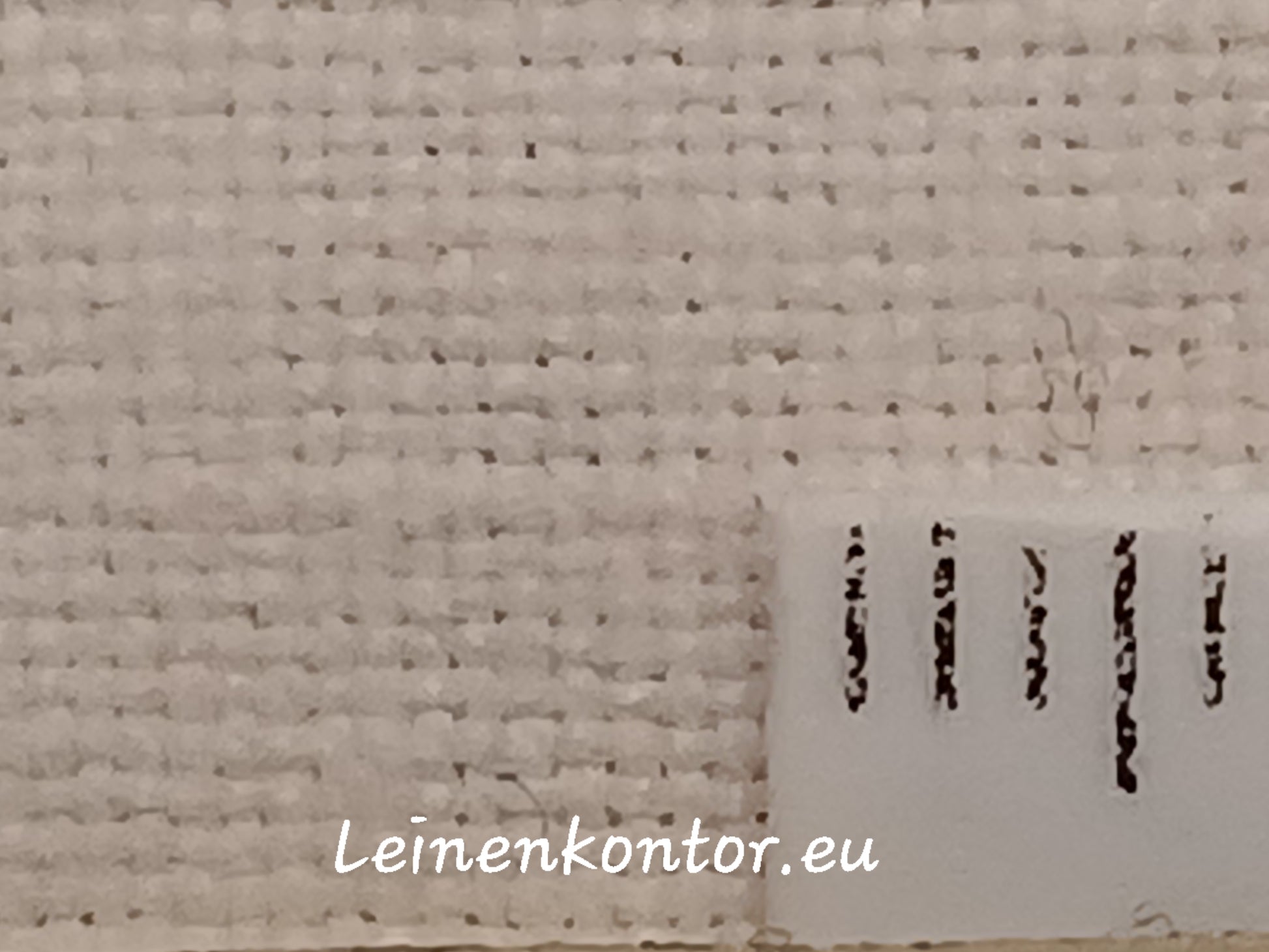 Leinenballen mit Millimeterskala 