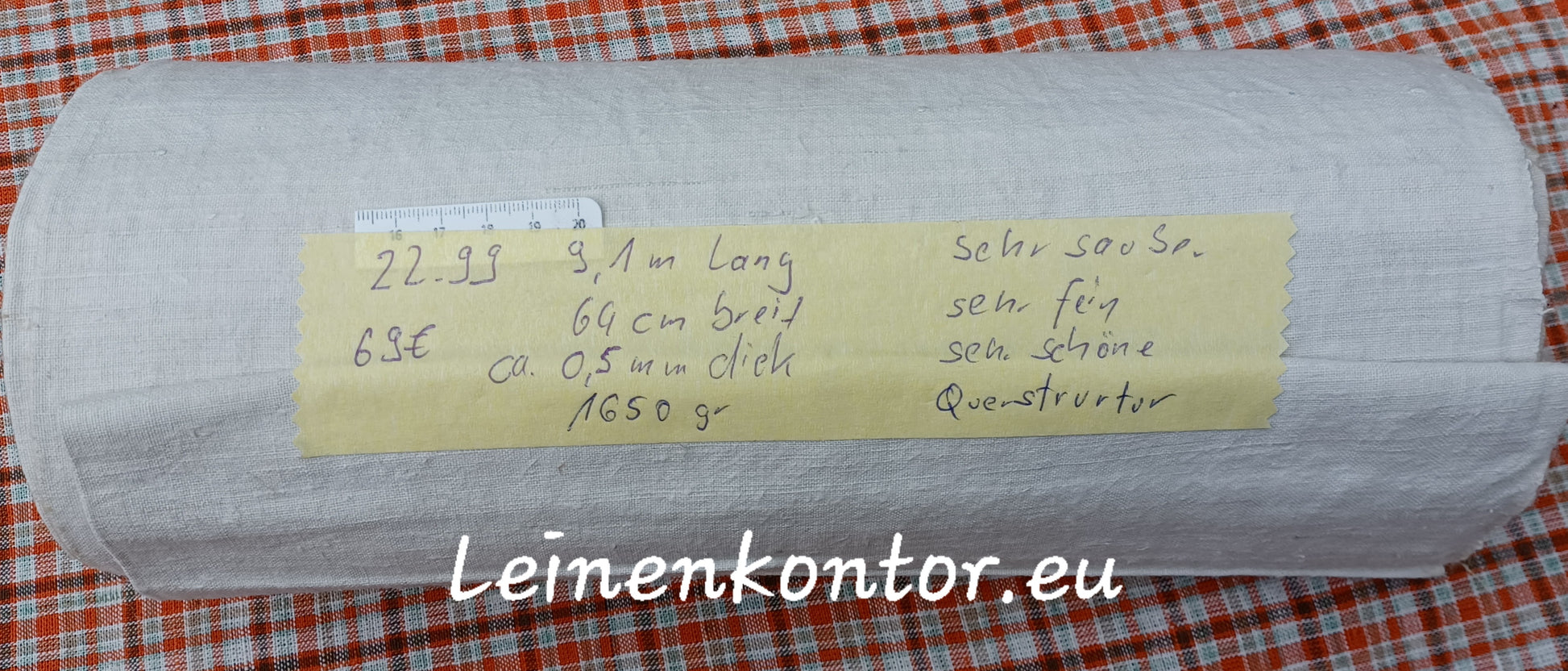 Leinenballen Vollansicht