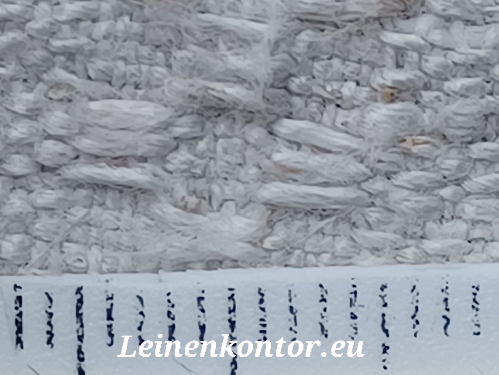 Leinenballen mit Millimeterskala 
