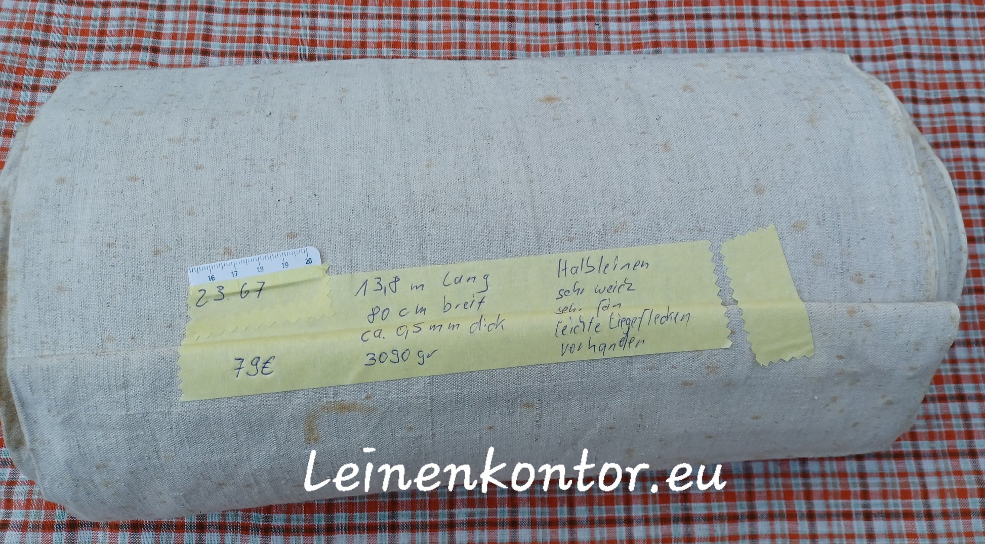 Leinenballen Vollansicht