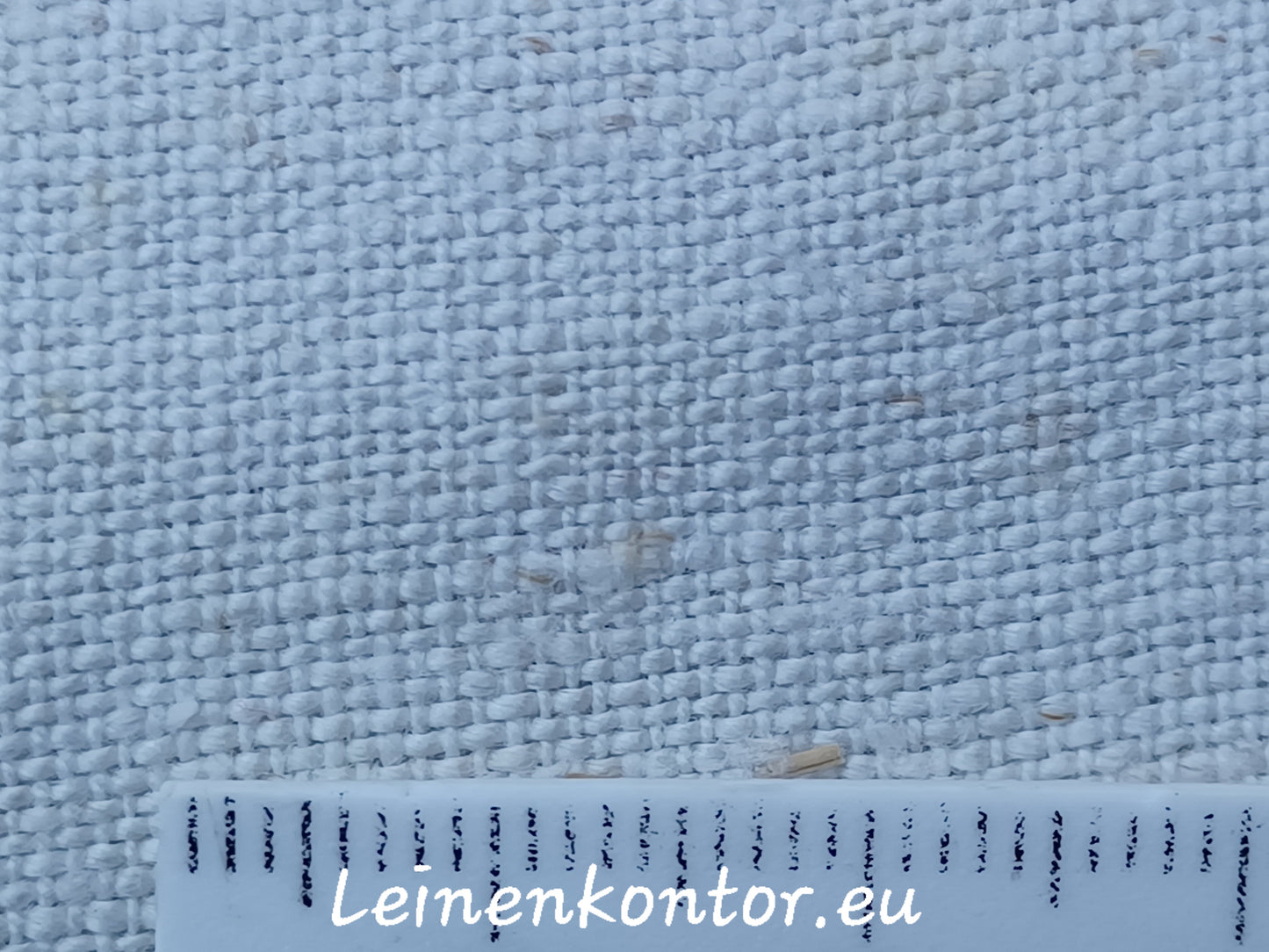 Leinenballen mit Millimeterskala 14 Fäden auf ein cm.