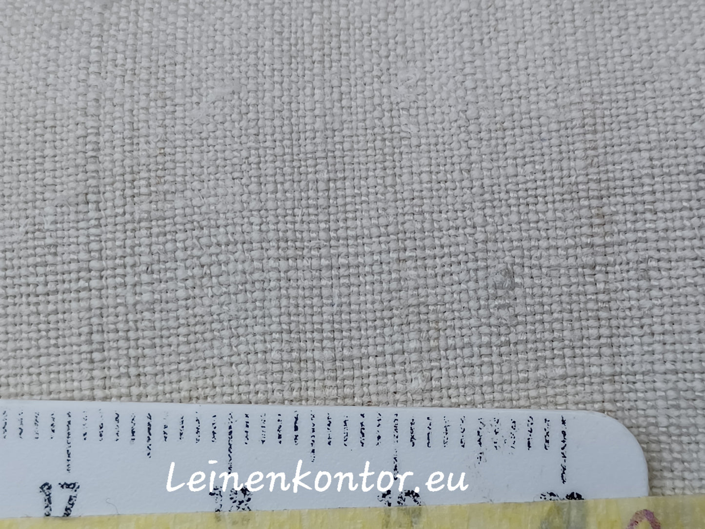 Leinenballen mit Millimeterskala 19 Fäden auf ein cm.