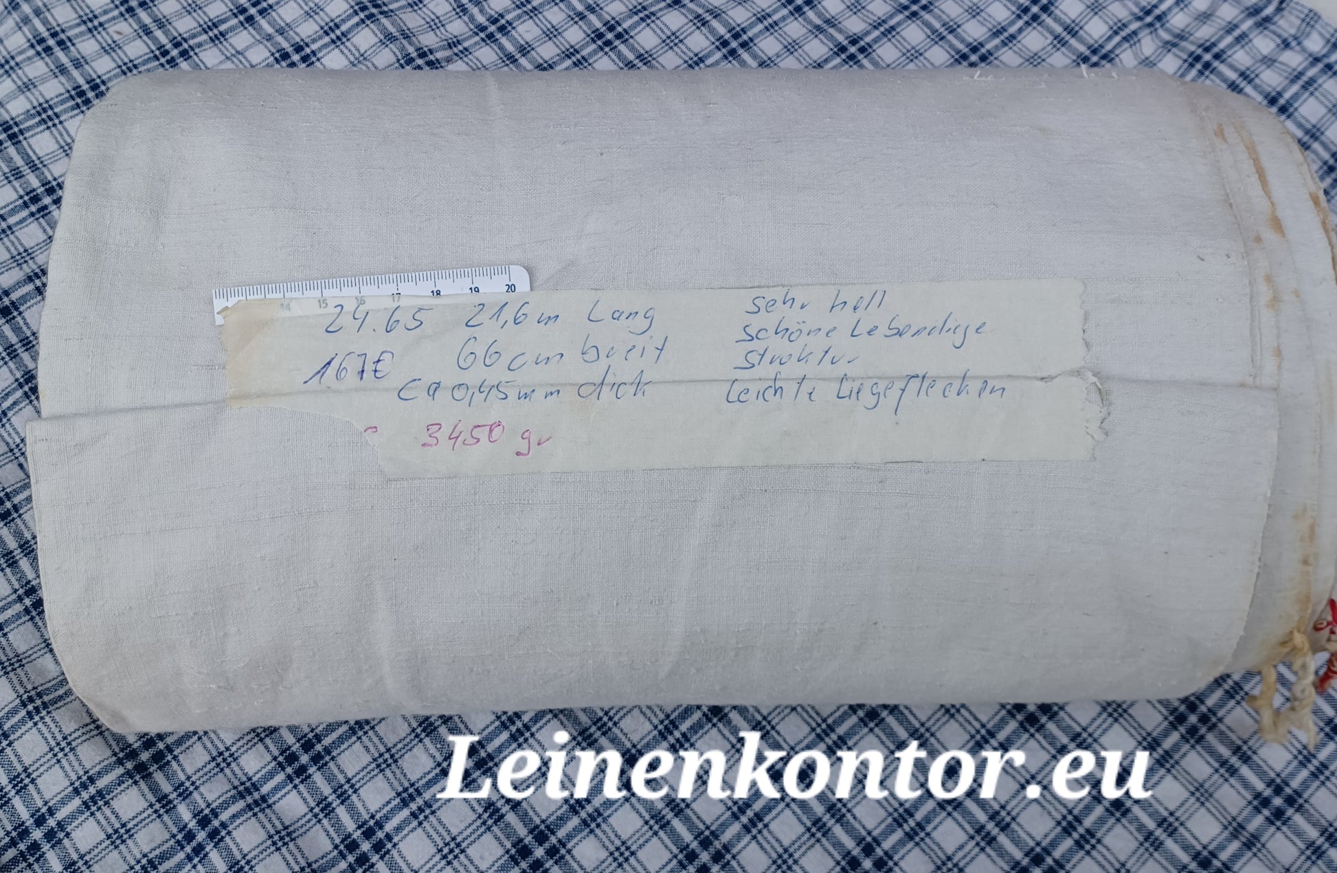 Leinenballen Vollansicht