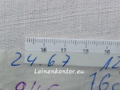 Leinenballen mit Millimeterskala 15 Fäden auf ein cm.
