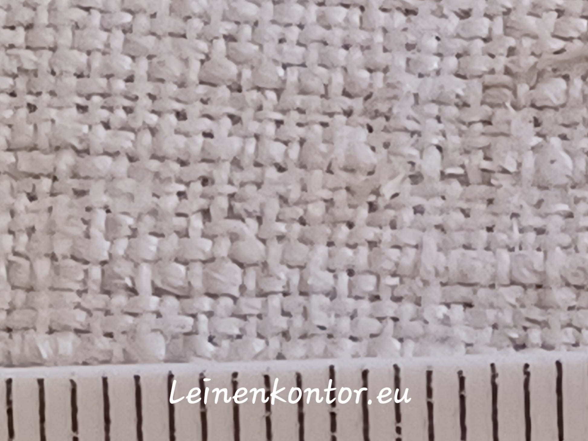 Leinenballen mit Millimeterskala 14 Fäden auf ein cm.